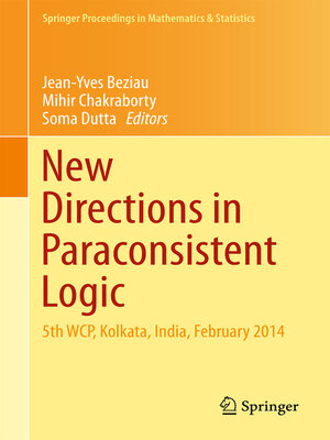 cover image of New Directions in Paraconsistent Logic